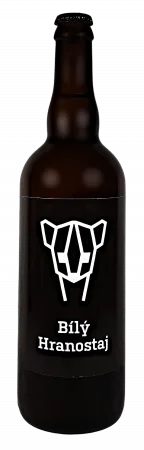 Pivovar Červený Vlk - Bílý Hranostaj 11° 0,75l (pšeničné pivo)