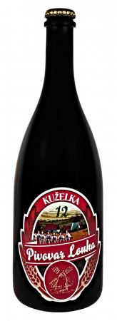 Pivovar Louka - Kuželka 12° 0,75l (světlý ležák)