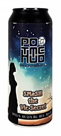 Potmehúd - SMaSH the Vic Secret 13,4° 0,5l (American Pale Ale)