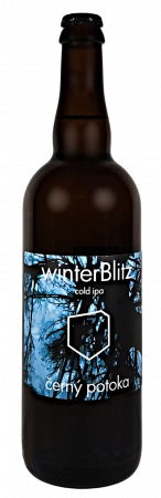 černý potoka - WinterBlitz 14° 0,75l (Cold IPA)