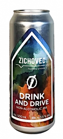 Rodinný pivovar Zichovec - Drink and Drive 6 0,5l (Nealko IPA)