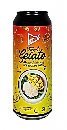 Pivovar Funky Fluid - Triple Gelato: Mango Sticky Rice 30° 0,5l (Ice Cream Sour)