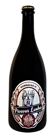Pivovar Louka - Horňácká 11° 0,75l (světlý ležák)