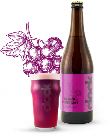 Pivovar Clock - Black Currant Sour Ale 12° 0,7l (Sour)
