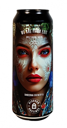 Pivovar Sibeeria w/ Hostinec - We Are From Exit 19° 0,5l (Spelt Double NEIPA)