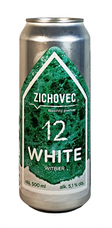 Rodinný pivovar Zichovec - White 12° 0,5l (Witbier)