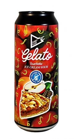 Pivovar Funky Fluid - Gelato: Szarlotka No Lactose 18° 0,5l (Ice Cream Sour)