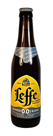 Pivovar Abbaye de Leffe - Leffe Blonde 0° 0,75l (Nealkoholické belgické pivo)