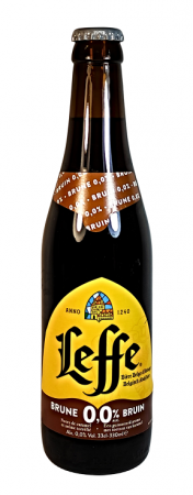 Pivovar Abbaye de Leffe - Leffe Brune 0° 0,75l (Nealkoholické belgické pivo)