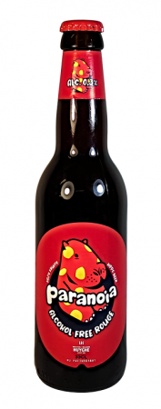 Pivovar Huyghe - Paranoia Alcohol Free Rouge 0° 0,75l (Nealko ovocné belgické pivo)