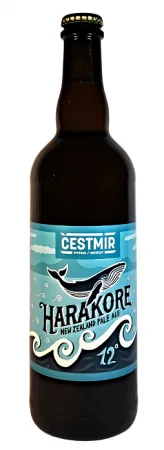 Pivovar Čestmír - Harakore 12° 0,75l (New Zealand Pale Ale)