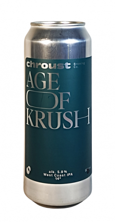 Pivovar Chroust - Age of Krush 14° 0,5l (West Coast IPA)