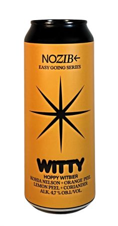 Pivovar Nozib - Witty Hoppy Witbier 12° 0,5l (Witbier)