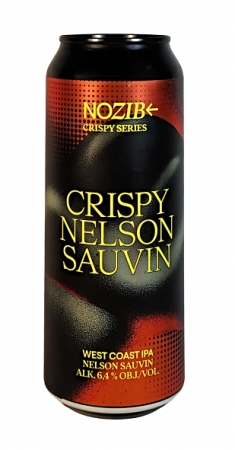 Pivovar Nozib - Crispy Nelson Sauvin 14° 0,5l (West Coast IPA)
