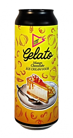 Pivovar Funky Fluid - Gelato: Mango Cheesecake 18° 0,5l (Ice Cream Sour)