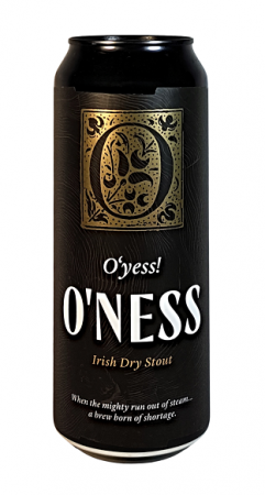 Pivovar Sibeeria - O’yess! O’Ness 10° (Irish Dry Stout)