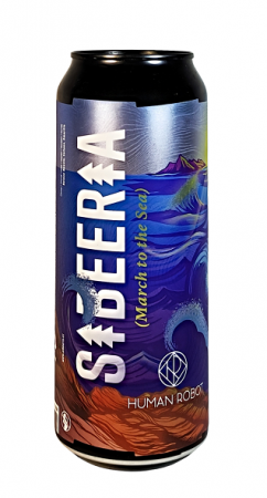 Pivovar Sibeeria w/ Human Robot - March to the Sea 11° 0,5l (Dry Hopped Kölsch)