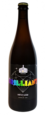 Pioneer Beer - Brilliant 12° 0,75l (světlý ležák)