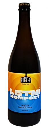 Pioneer Beer - Letní Komfort 10° 0,75l (světlý ležák)