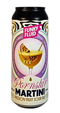 Pivovar Funky Fluid - Pornstar Martini 20° 0,5l (Sour Ale)