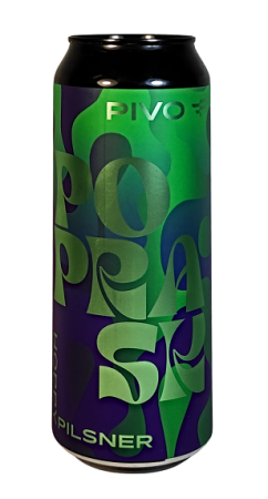 Pivovar Falkon - Poprask 12° 0,5l (světlý ležák)