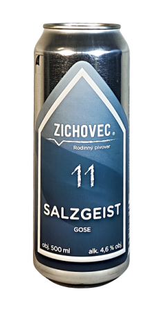 Rodinný pivovar Zichovec - Salzgeist 11° 0,5l (Gose)