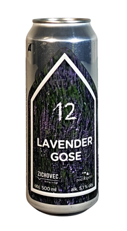 Rodinný pivovar Zichovec - Lavender Gose 12° 0,5l (Gose)