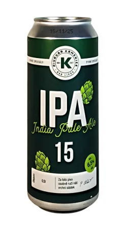 Kamenice nad Lipou - IPA 15° 0,5l (India Pale Ale) - plech
