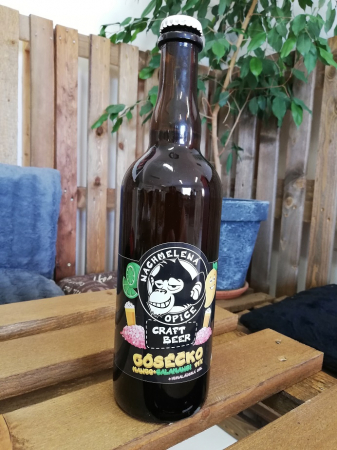 Pivovar Nachmelená Opice -Góséčko Mango-Calamansi 11° 0,7l (Sour)