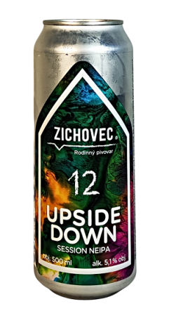 Rodinný pivovar Zichovec - Upside Down 12° 0,5l (Session NEIPA)