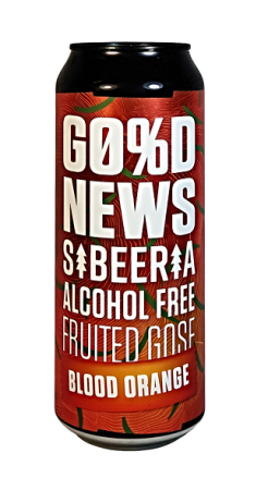 Pivovar Sibeeria - Good News: Gose Blood Orange 0,5l (nealko Gose)