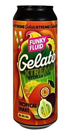 Pivovar Funky Fluid - Gelato XTREME: Tropical Shake 30° 0,5l (Ice Cream Sour)