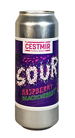 Pivovar Čestmír - Sour Ale - Raspberry, Blackcurrant 12° 0,5l (Sour Ale)