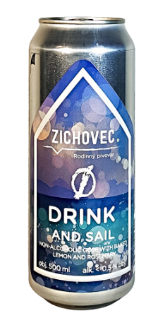 Rodinný pivovar Zichovec - Drink and Sail Ø 0,5l (Nealko Gose)