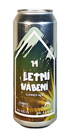 Rodinný pivovar Zichovec - Letní vábení 11° 0,5l (Summer Ale)