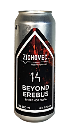 Rodinný pivovar Zichovec - Beyond Erebus 14° 0,5l (Single Hop NEIPA)