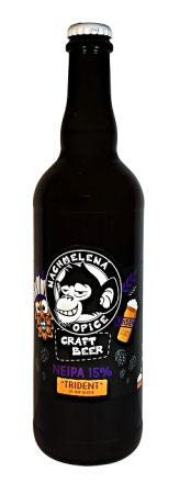 Nachmelená Opice - Trident US Hop Blend 15° 0,75l (NEIPA)
