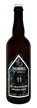 Rodinný pivovar Zichovec - Sea Buckthorn Ginger Gose 11° 0,75l (Gose)