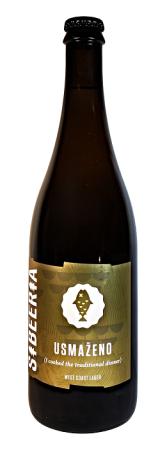 Pivovar Sibeeria - Usmaženo 12° 0,75l (West Coast Lager)