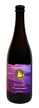 Pivovar Sibeeria - Uklizeno 13° 0,75l (Czech Pilsner)