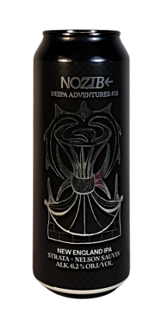 Pivovar Nozib - NEIPA Adventures #18 Strata + Nelson Sauvin 15° 0,5l (New England IPA)