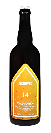 Rodinný pivovar Zichovec - Zázvorka 14° 0,75l (Sour Ale)