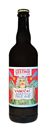 Pivovar Čestmír - Vánoční APA 12° 0,75l (American Pale Ale)