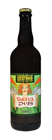 Pivovar Čestmír - Vánoční ležák DUB 12° 0,75l (světlý ležák)
