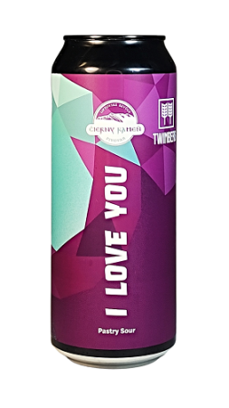 Pivovar Twinberg w/ Čierny Kameň - I Love You 19° 0,5L (Pastry Sour)