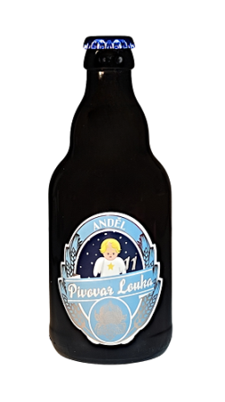 Pivovar Louka - Anděl 11° 0,33l (India Pale Lager)