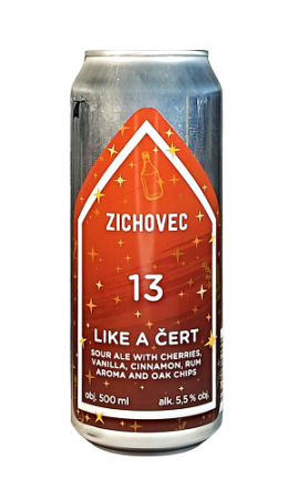 Rodinný pivovar Zichovec - Like a Čert 13° 0,5l (Sour Ale)