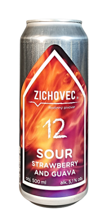 Rodinný pivovar Zichovec - Strawberry Guava 12° 0,5l (Sour Ale)