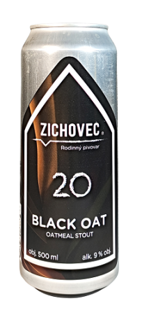 Rodinný pivovar Zichovec - Black Oat 20° 0,5l (Oatmeal Stout)