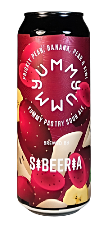 Pivovar Sibeeria - Yummy Prickly Pear, Banana, Pear & Kiwi 24° 0,5l (Pastry Sour)